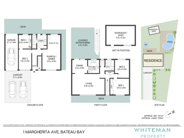 Floorplan of Homely house listing, 1 Margherita Avenue, Bateau Bay NSW 2261