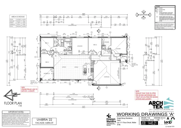 Floorplan of Homely house listing, 20 Ficus Circuit, Wallan VIC 3756