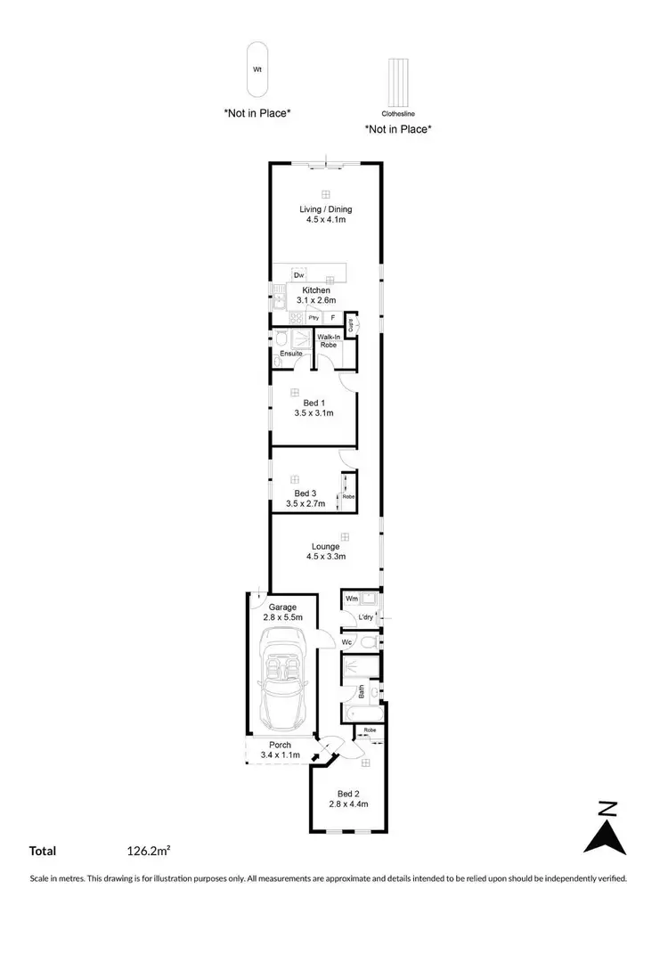 Floorplan of Homely house listing, 24 Melrose Avenue, Clearview SA 5085