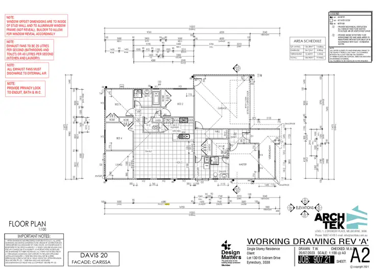 Floorplan of Homely house listing, 65 Cobram Drive, Eynesbury VIC 3338