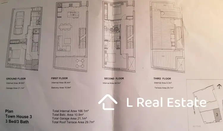 Floorplan of Homely townhouse listing, 83 Geographe Street, Docklands VIC 3008