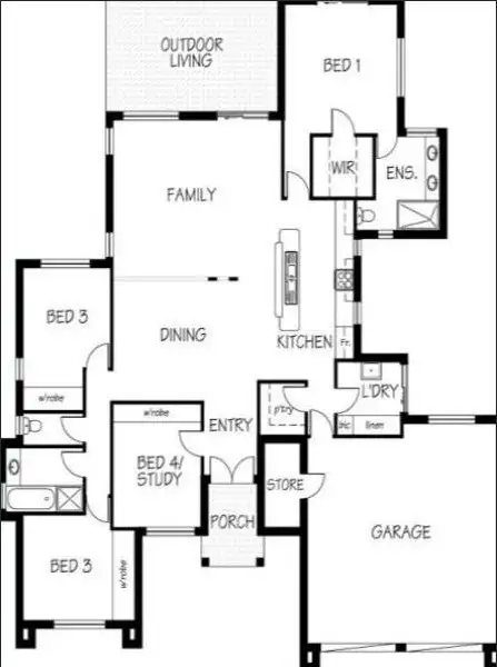 Floorplan of Homely house listing, 11 Nathan Court, Gunn NT 832