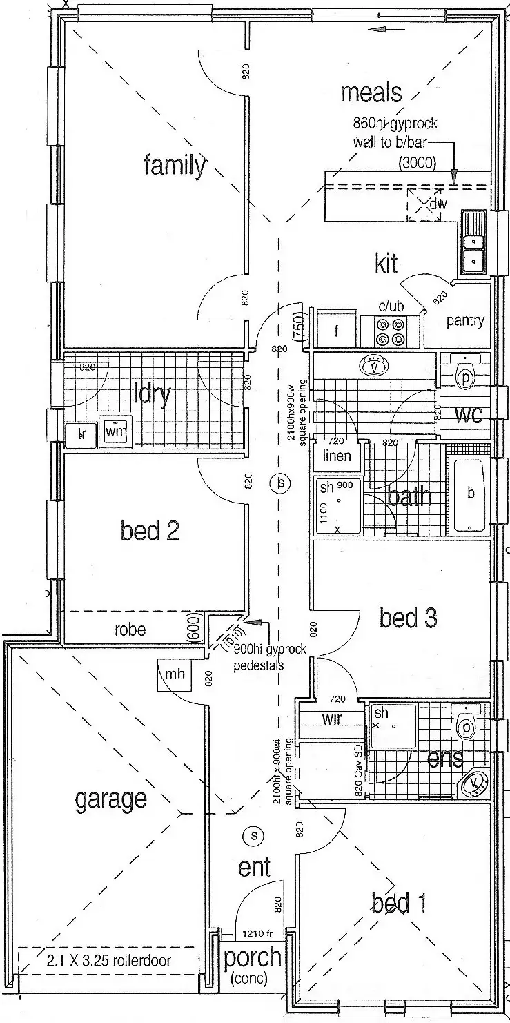 Floorplan of Homely house listing, 181 Hub Drive, Aberfoyle Park SA 5159