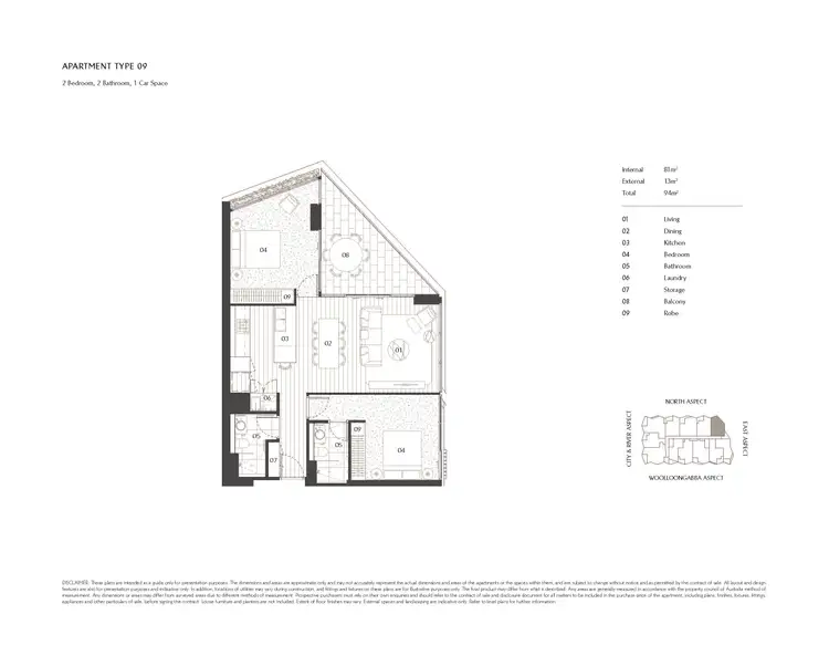 Floorplan of Homely house listing, 1209/470 Main Street, Kangaroo Point QLD 4169