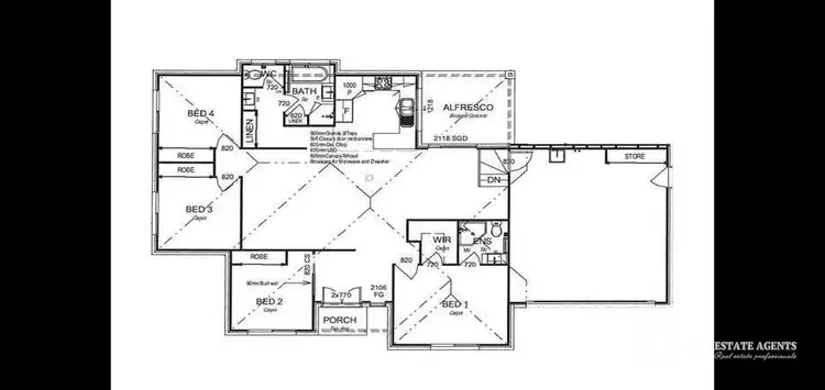 Floorplan of Homely house listing, 2 Rose Avenue, Springfield Lakes QLD 4300