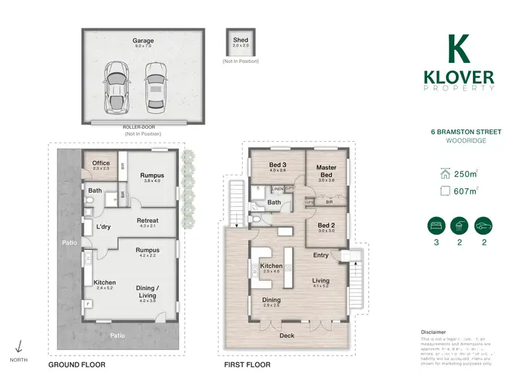 Floorplan of Homely house listing, 6 Bramston St, Woodridge QLD 4114