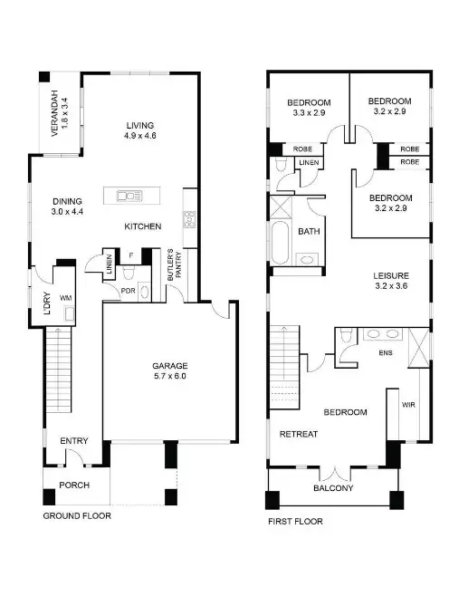 Floorplan of Homely house listing, 110 Haze Drive, Point Cook VIC 3030