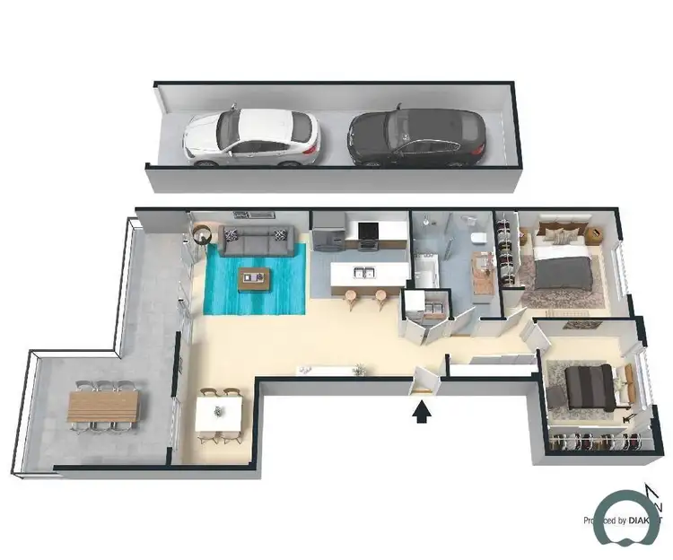 Floorplan of Homely apartment listing, 27/228 Condamine Street, Manly Vale NSW 2093