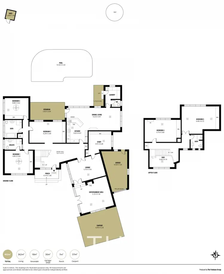 Floorplan of Homely house listing, 10 Rosedale Avenue, Wattle Park SA 5066