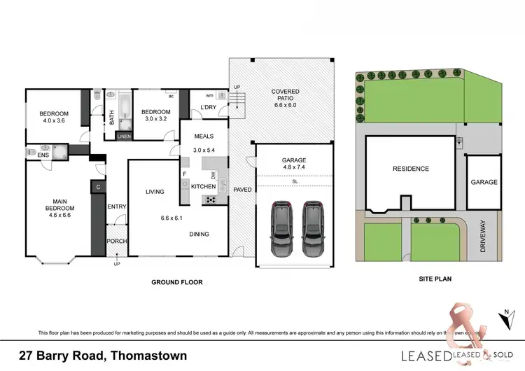 Floorplan of Homely house listing, 27 Barry Road, Thomastown VIC 3074