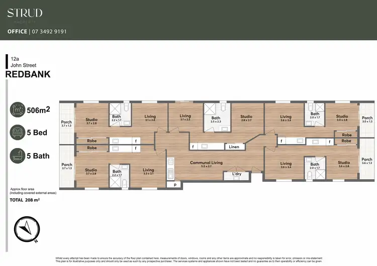 Floorplan of Homely house listing, 12A John St, Redbank QLD 4301