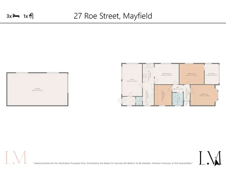 Floorplan of Homely house listing, 27 Roe Street, Mayfield NSW 2304