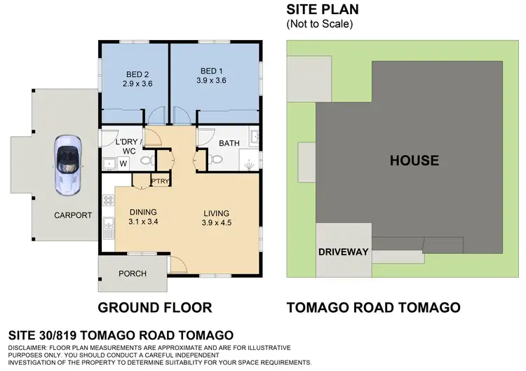Floorplan of Homely retirement listing, 30/819 Tomago Road, Tomago NSW 2322