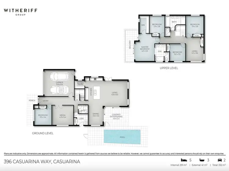 Floorplan of Homely house listing, 396 Casuarina Way, Casuarina NSW 2487