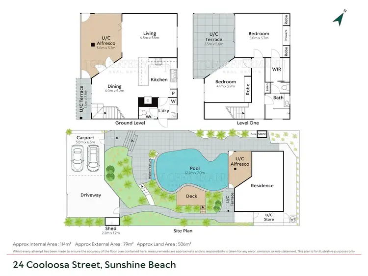Floorplan of Homely house listing, 24 Cooloosa Street, Sunshine Beach QLD 4567