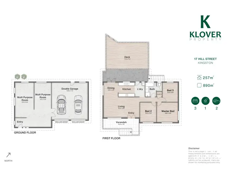 Floorplan of Homely house listing, 17 Hill St, Kingston QLD 4114