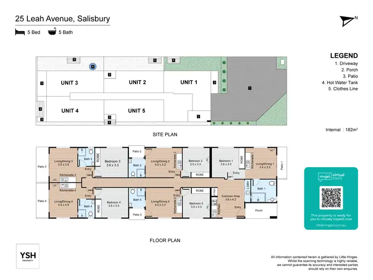 Floorplan of Homely apartment listing, 25 Leah Avenue, Salisbury QLD 4107