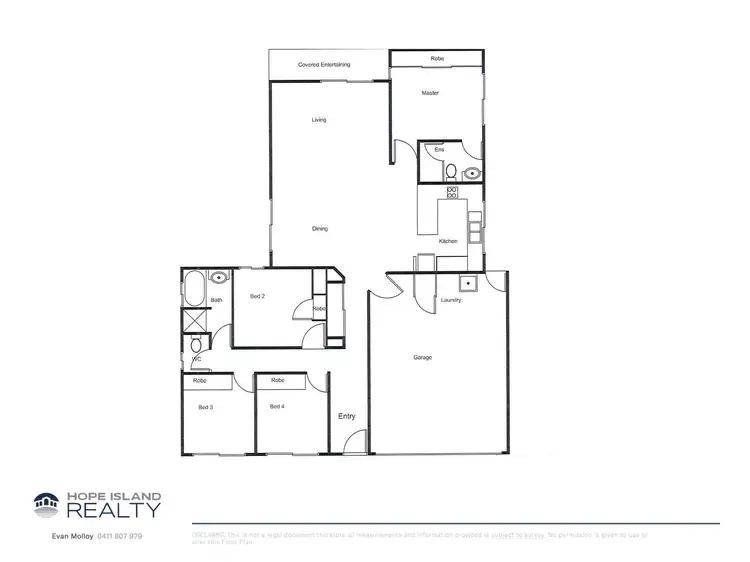 Floorplan of Homely house listing, 4 Andalusian Drive, Upper Coomera QLD 4209