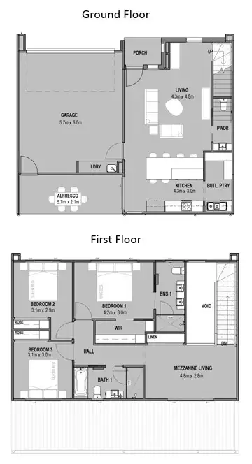 Floorplan of Homely house listing, 15 Leeward Prom, Banya QLD 4551