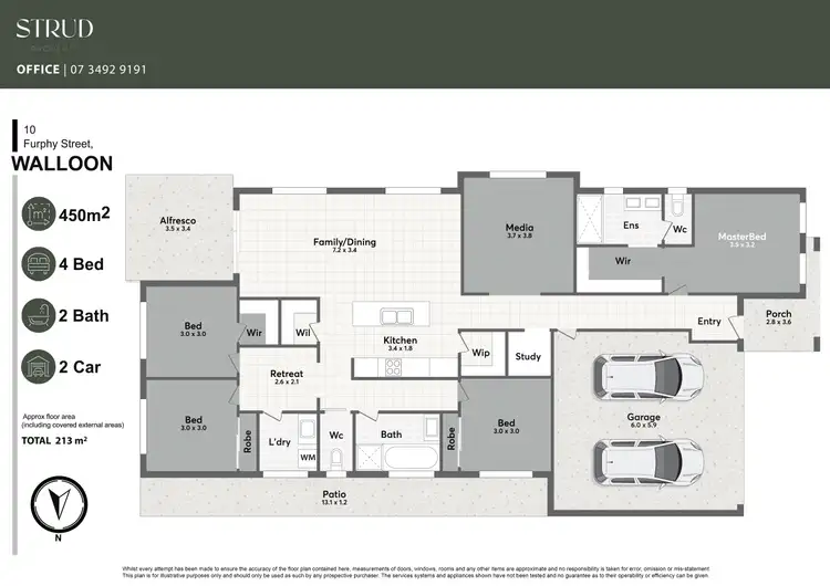 Floorplan of Homely house listing, 10 Furphy Street, Walloon QLD 4306