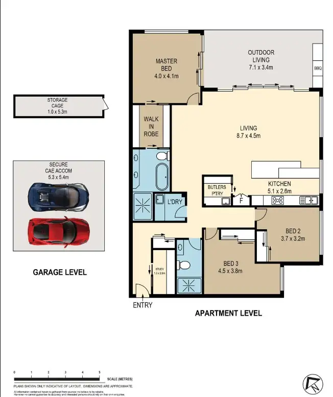 Floorplan of Homely apartment listing, 6/32 Griffith Street, New Farm QLD 4005
