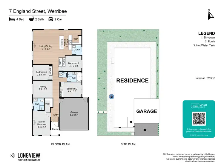 Floorplan of Homely house listing, 7 England Street, Werribee VIC 3030