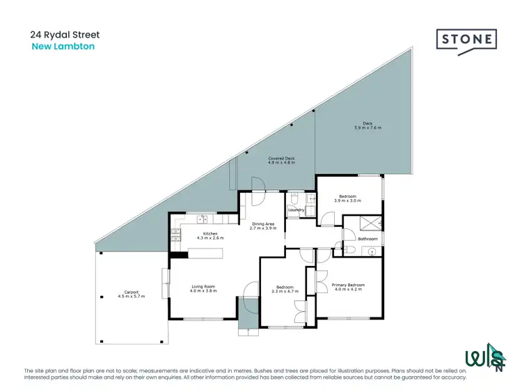 Floorplan of Homely house listing, 24 Rydal Street, New Lambton NSW 2305