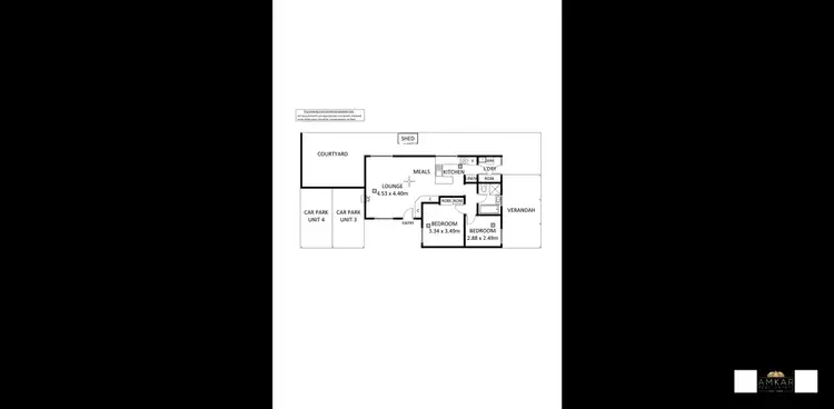 Floorplan of Homely unit listing, 4/16 First Ave, Payneham South SA 5070
