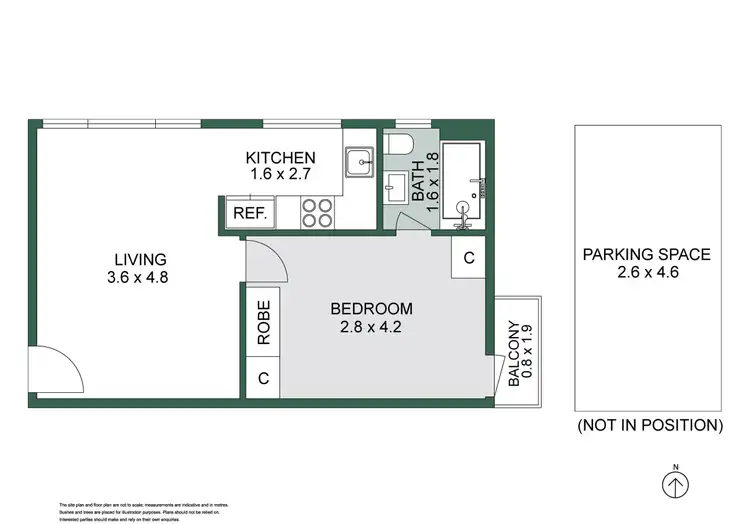 Floorplan of Homely unit listing, 5/58 Lansdowne Road, St Kilda East VIC 3183