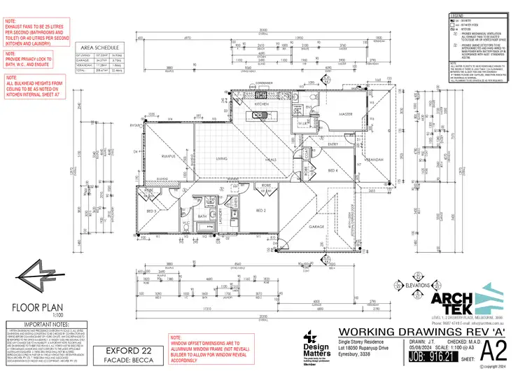 Floorplan of Homely house listing, 8 Rupanyup Drive, Eynesbury VIC 3338