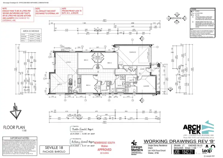 Floorplan of Homely house listing, 41 Ficus Circuit, Wallan VIC 3756