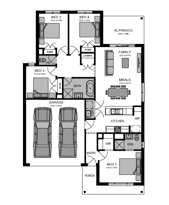 Floorplan of Homely house listing, 30 Seraphina Drive, Wyndham Vale VIC 3024