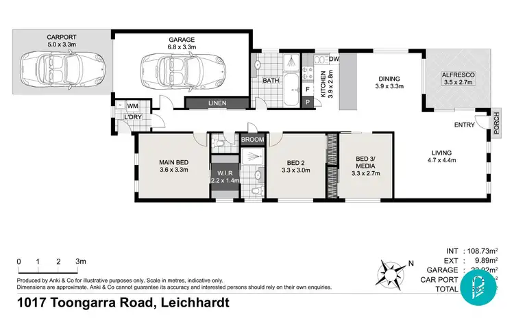 Floorplan of Homely house listing, 1017 Toongarra Road, Leichhardt QLD 4305