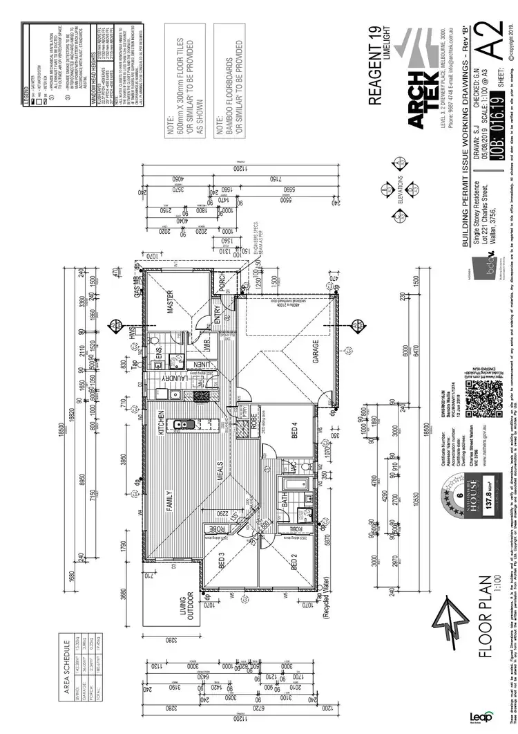 Floorplan of Homely house listing, 28 Charles Street, Wallan VIC 3756