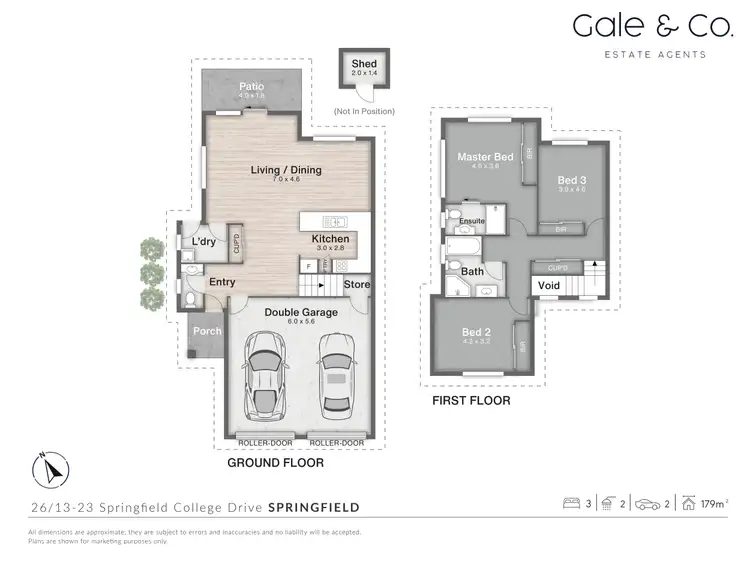 Floorplan of Homely house listing, 26/13-23 Springfield College Drive, Springfield QLD 4300