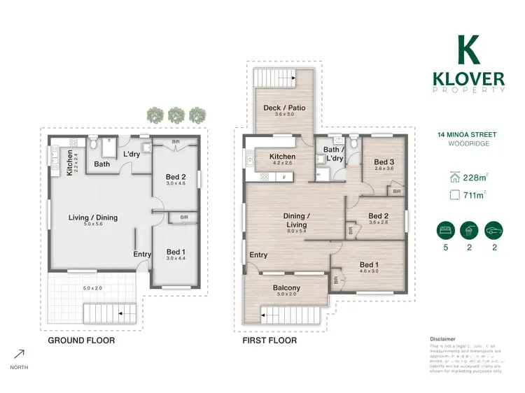 Floorplan of Homely house listing, 14 Minoa Street, Woodridge QLD 4114