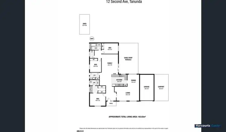 Floorplan of Homely house listing, 12 Second Avenue, Tanunda SA 5352