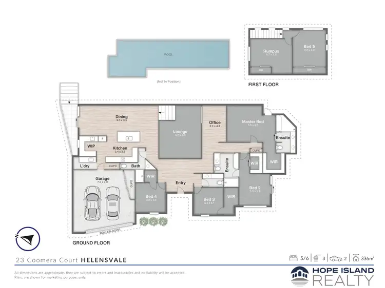 Floorplan of Homely house listing, 23 Coomera Court, Helensvale QLD 4212