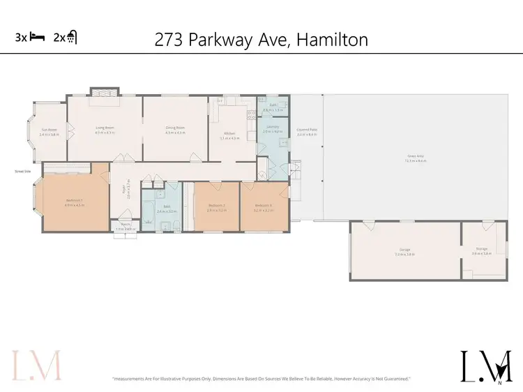 Floorplan of Homely house listing, 273 Parkway Avenue, Hamilton East NSW 2303