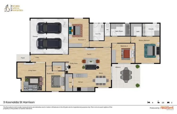 Floorplan of Homely house listing, 3 Koonalda Street, Harrison ACT 2914