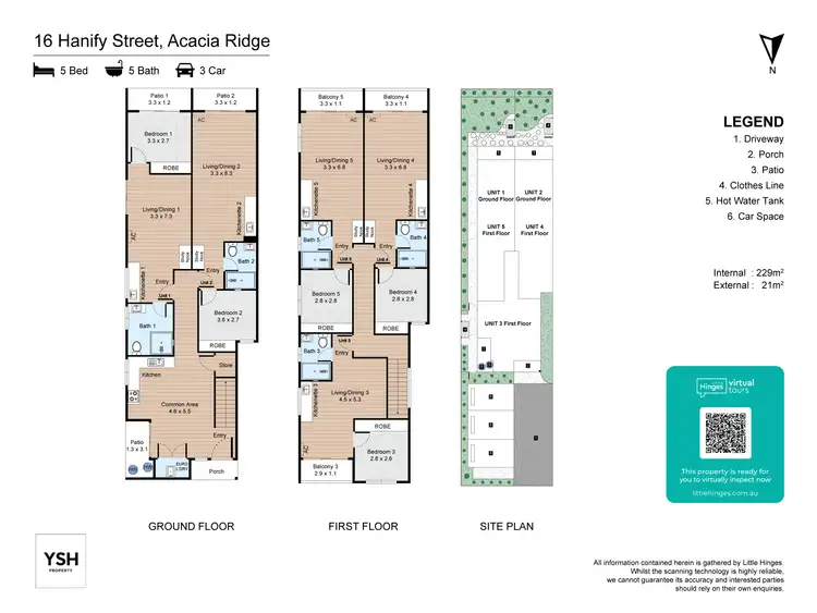 Floorplan of Homely apartment listing, 16 Hanify Street, Acacia Ridge QLD 4110