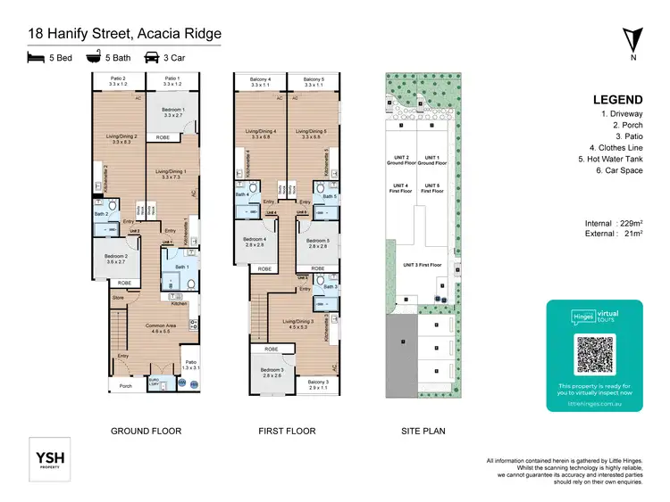 Floorplan of Homely apartment listing, 18 Hanify Street, Acacia Ridge QLD 4110