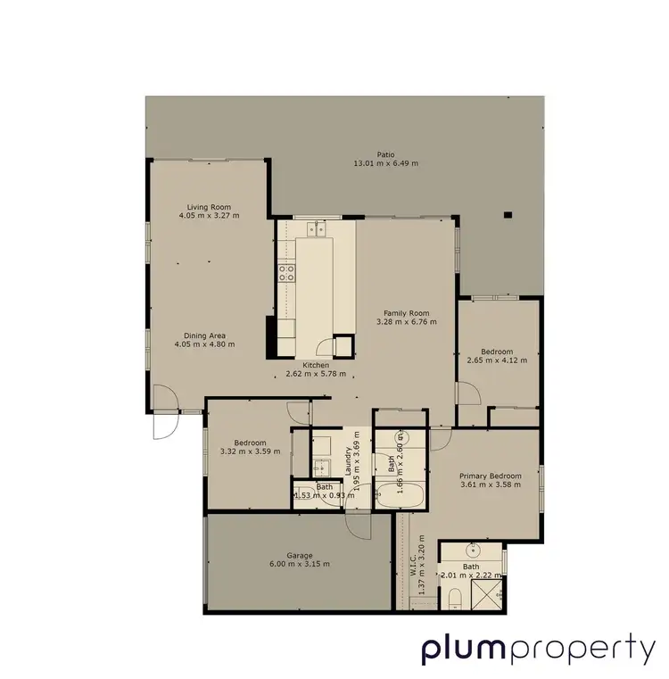 Floorplan of Homely house listing, 1/10 Golden Crest Place, Bellbowrie QLD 4070