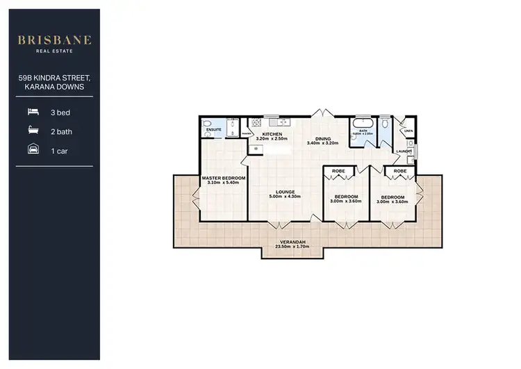 Floorplan of Homely house listing, 63 Kindra Street, Karana Downs QLD 4306