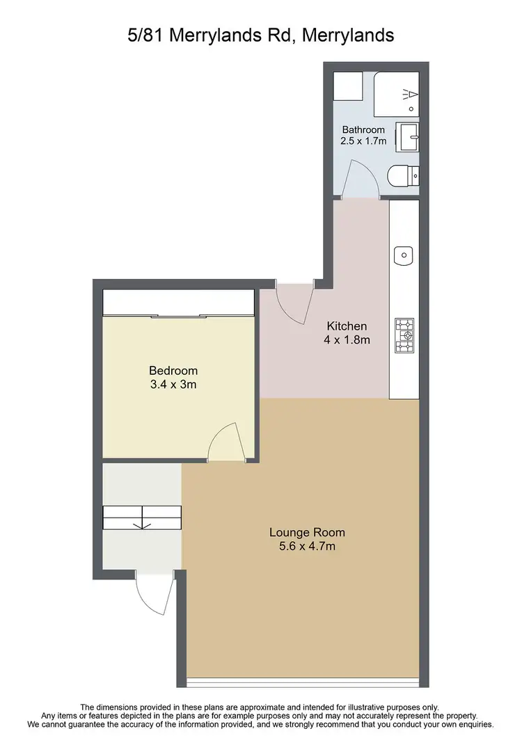 Floorplan of Homely house listing, S5/81 Merrylands Rd, Merrylands NSW 2160