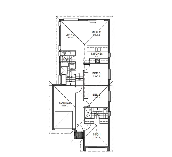 Floorplan of Homely house listing, 11 Salcombe Way, Mount Barker SA 5251