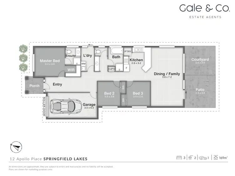 Floorplan of Homely house listing, 12 Apollo Place, Springfield Lakes QLD 4300