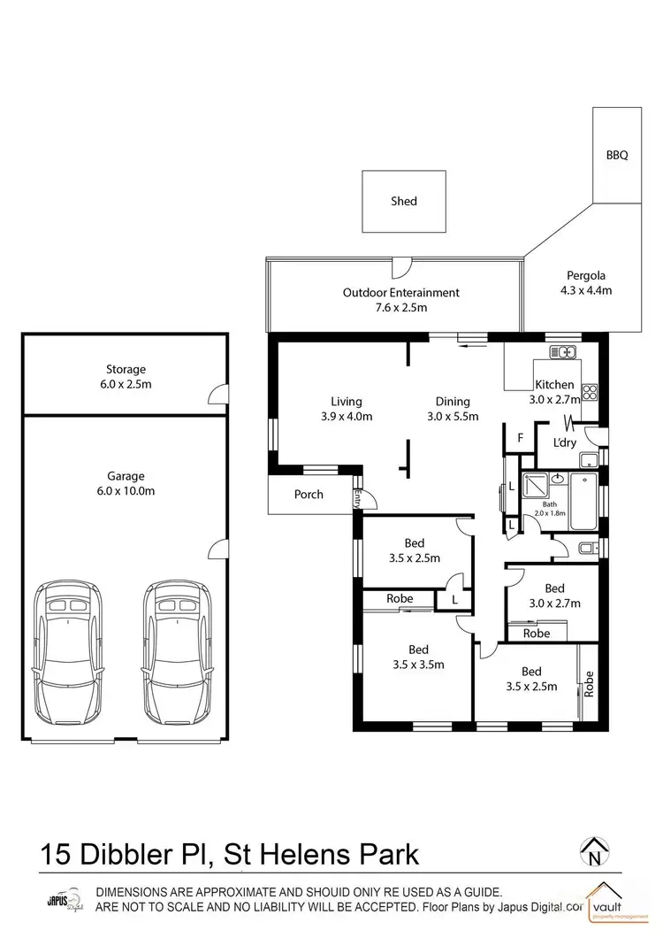 Floorplan of Homely house listing, 15 Dibbler Place, St Helens Park NSW 2560