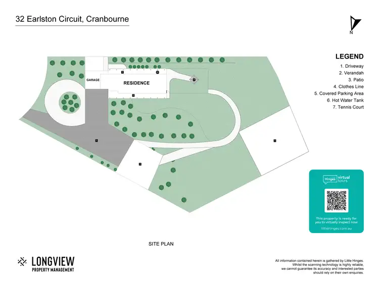 Floorplan of Homely house listing, 32 Earlston Circuit, Cranbourne VIC 3977