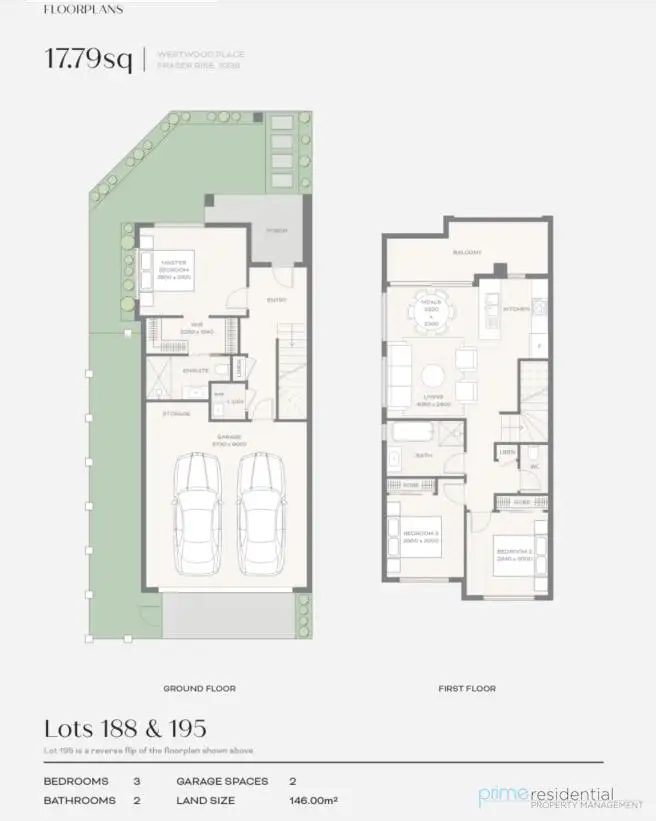 Floorplan of Homely townhouse listing, 16 Strong View, Fraser Rise VIC 3336